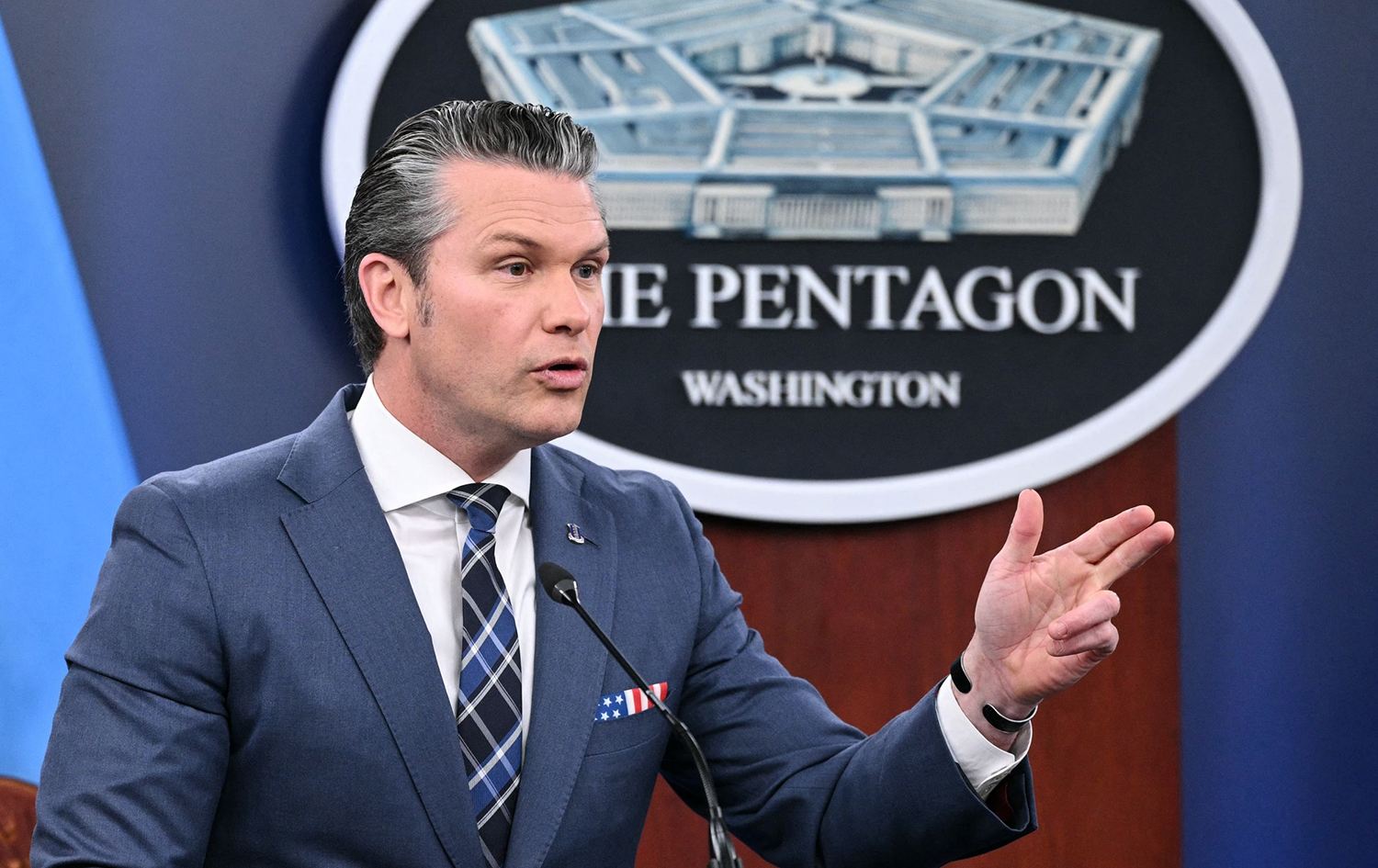 بيت هيغسيث وزير الحرب الأميركي