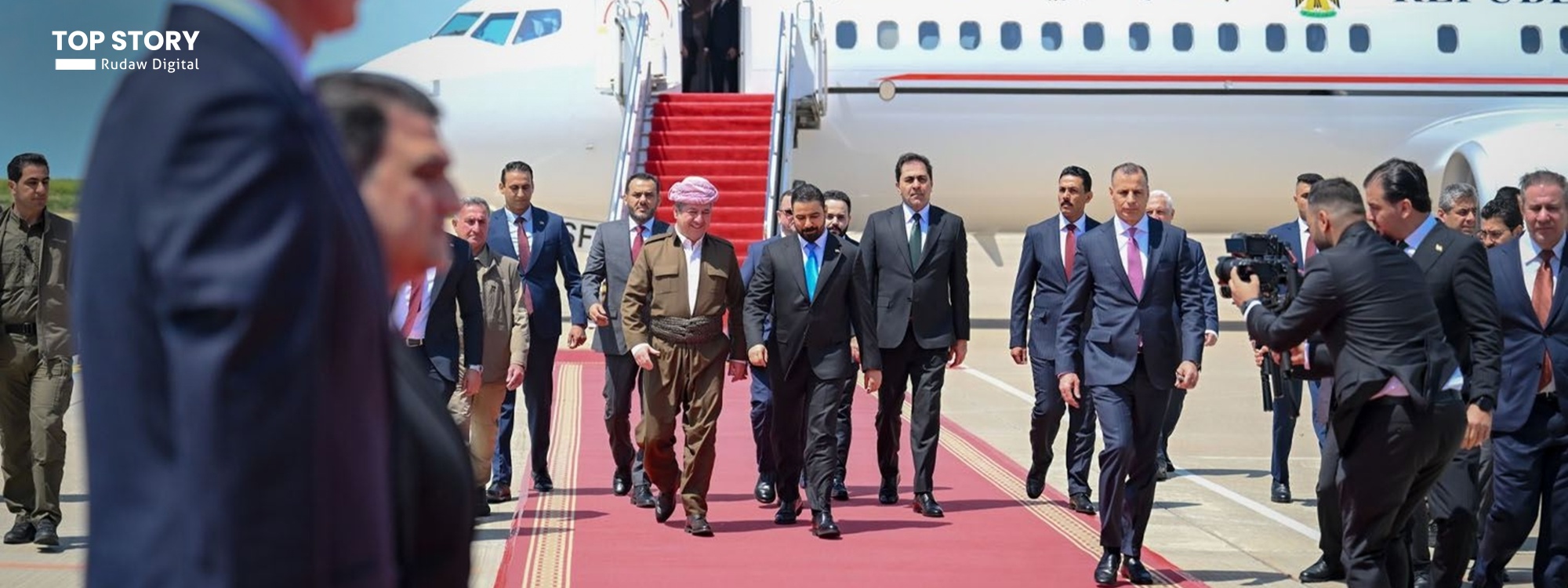 علي الزيدي يصل إلى إقليم كوردستان