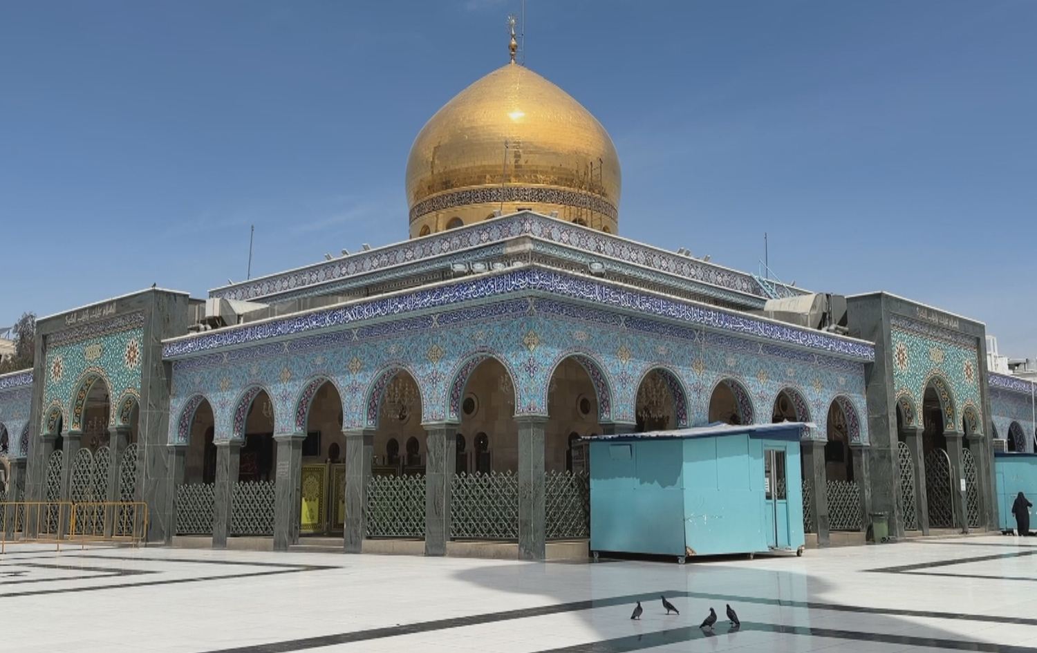 مقام السيدة زينب بدمشق_ حيث وقت حادثة مقتل الأمام فرحان المنصور