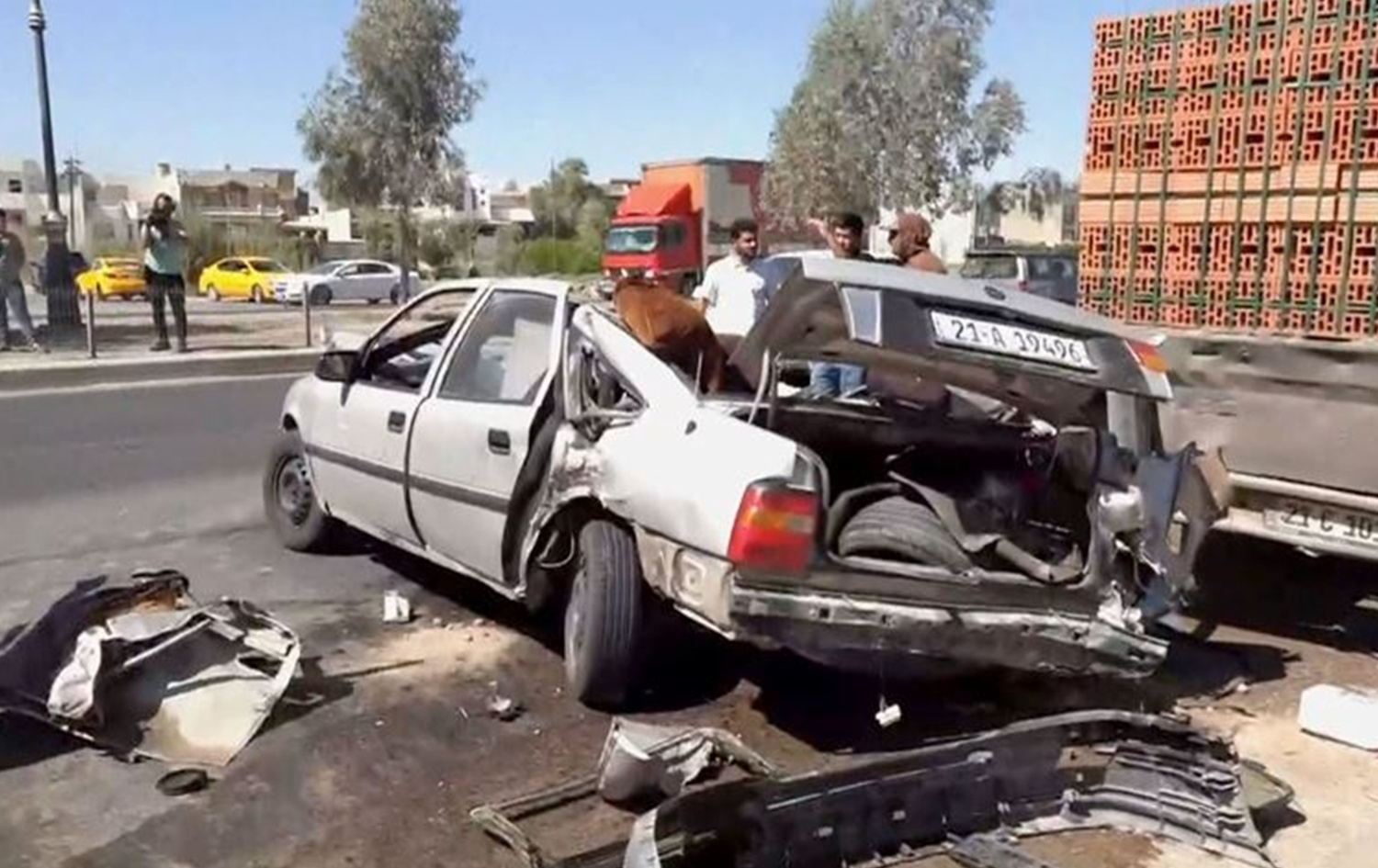 حادث مروري بكركوك 