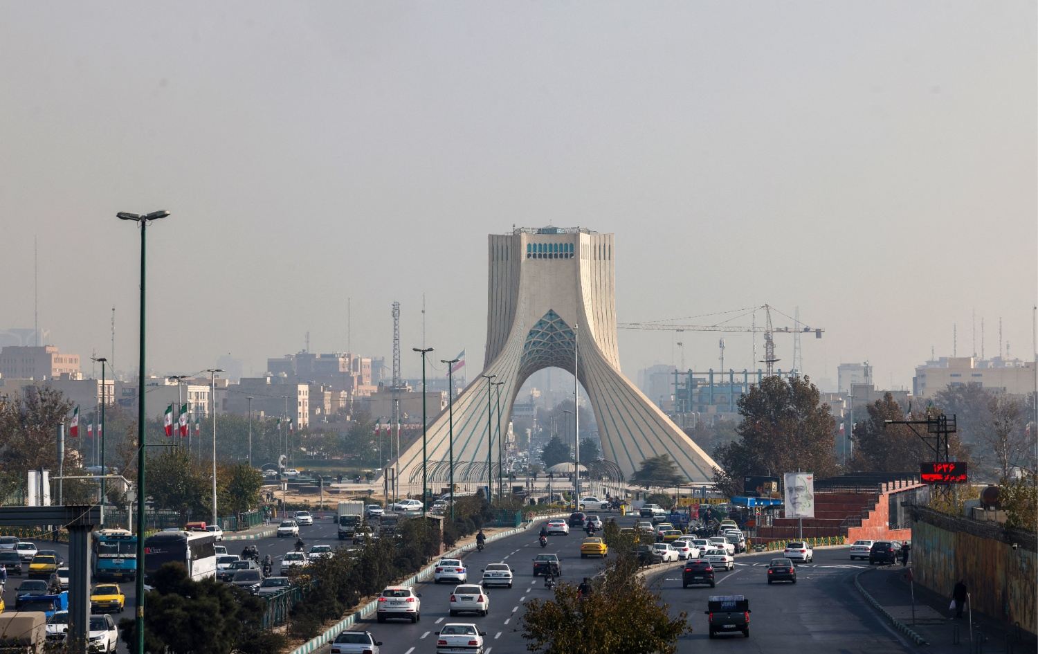 ساحة آزادي في طهران-AFP