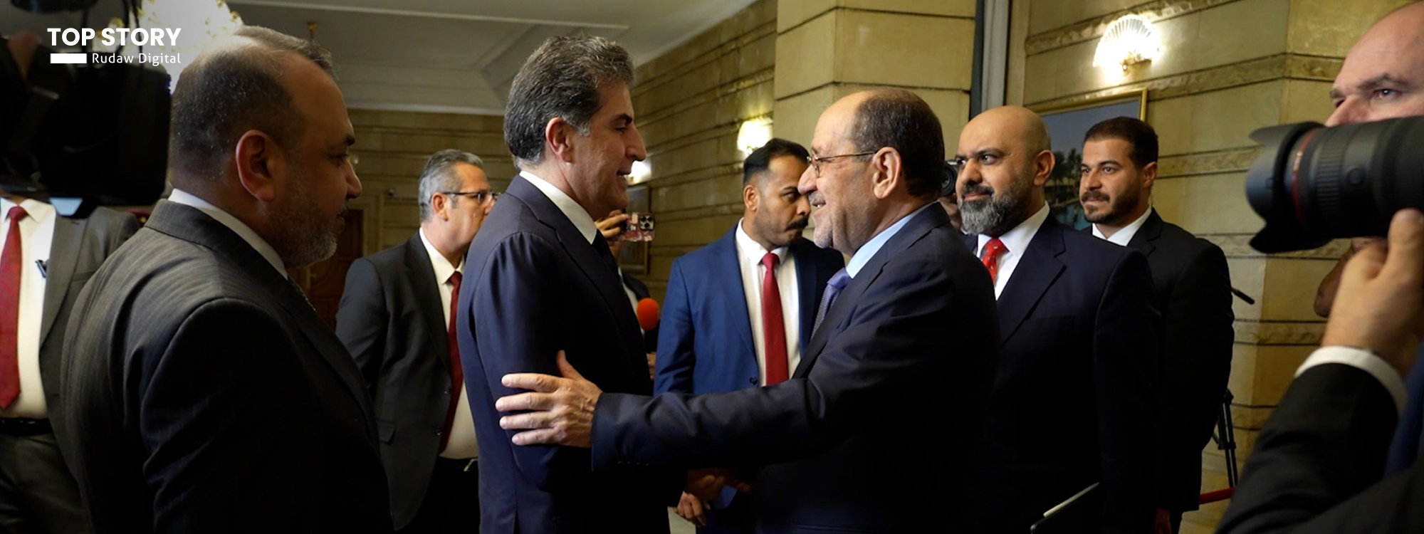 نيجيرفان بارزاني يصل إلى بغداد ويجتمع مع الإطار التنسيقي