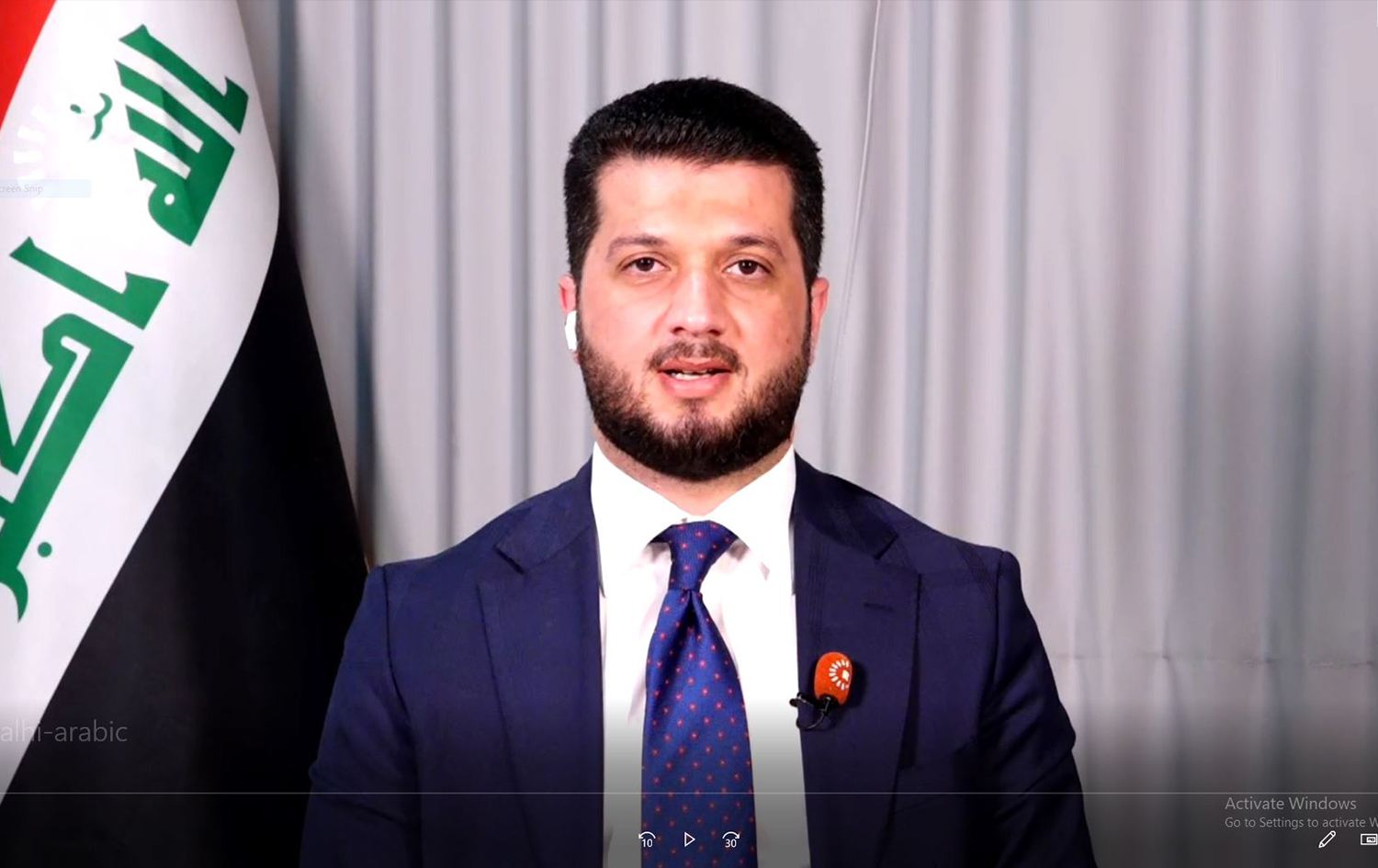  صباح الصالحي، عضو المكتب التنفيذي لتيار الحكمة الوطني العراقي