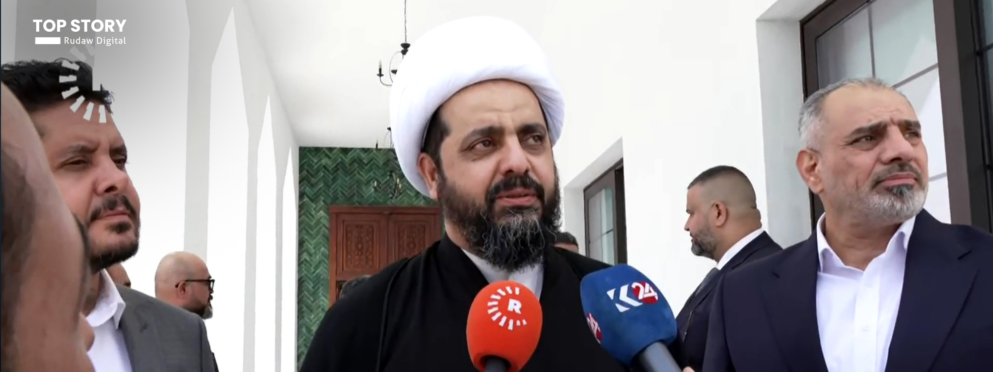 الخزعلي لرووداو: زيارة نيجيرفان بارزاني خطوة إيجابية لتسريع تشكيل الحكومة