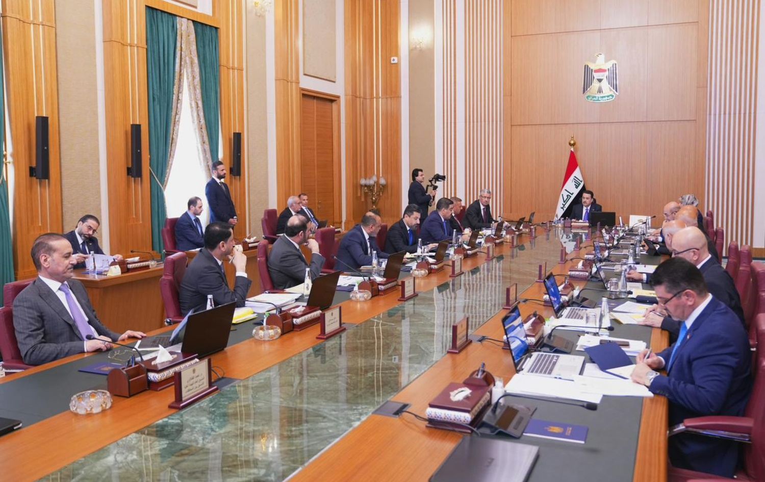 جلسة مجلس الوزراء العراقي