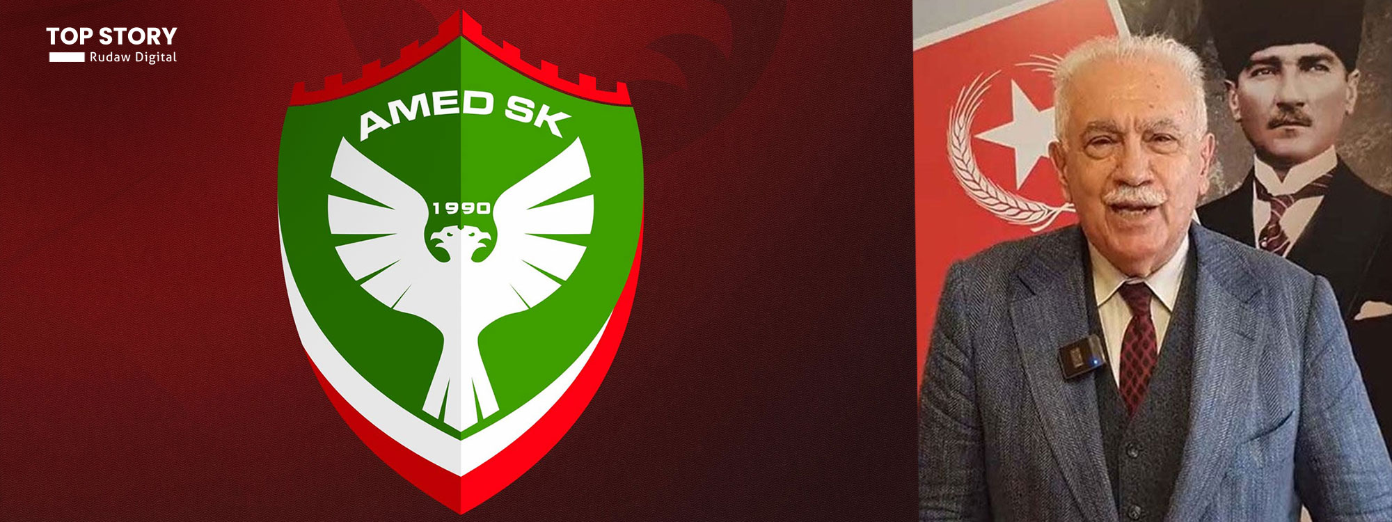 Doğu Perinçek'ten Amedspor'a tebrik: ‘Türk de biziz, Kürt de biziz’