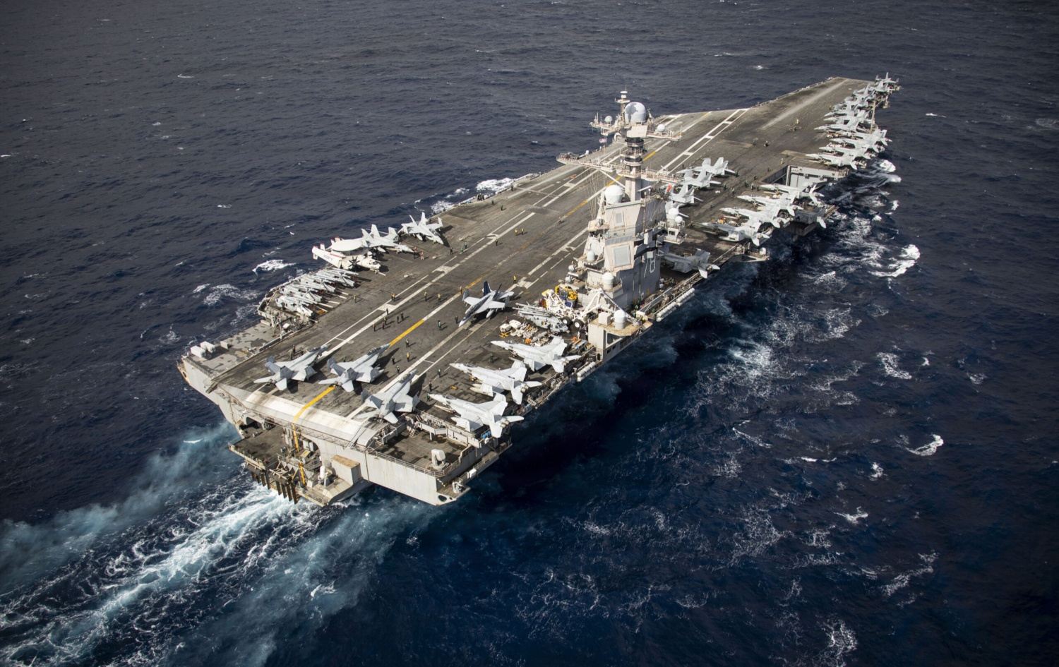 حاملة الطائرات "جيرالد فورد"-U.S. Naval Institute
