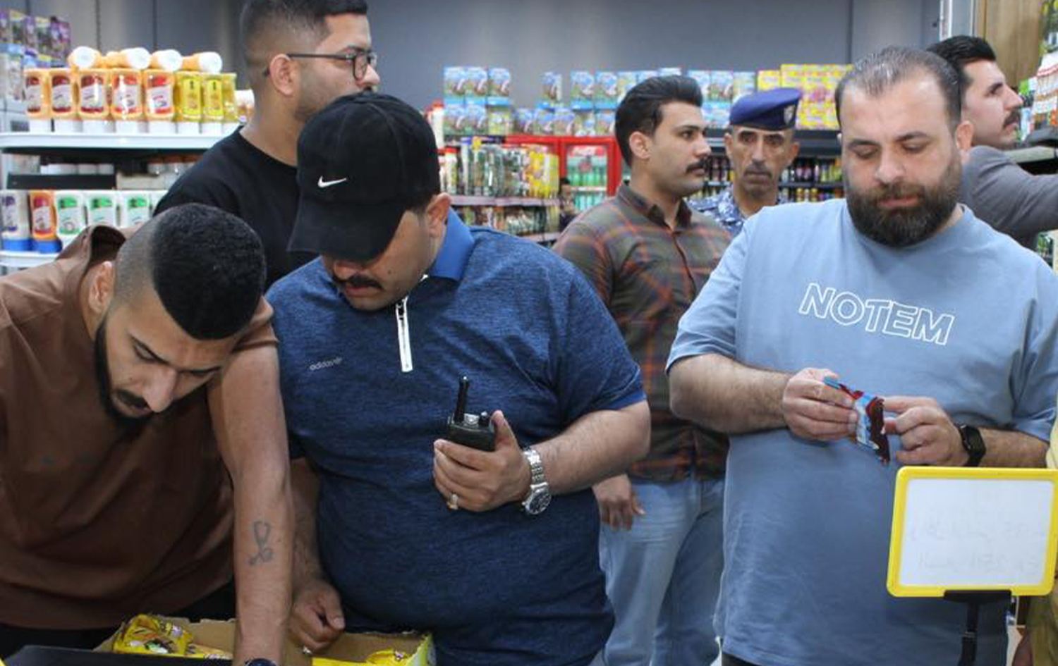 حملة تفتيش على الأسواق- الجهاز المركزي للتقييس والسيطرة النوعية 