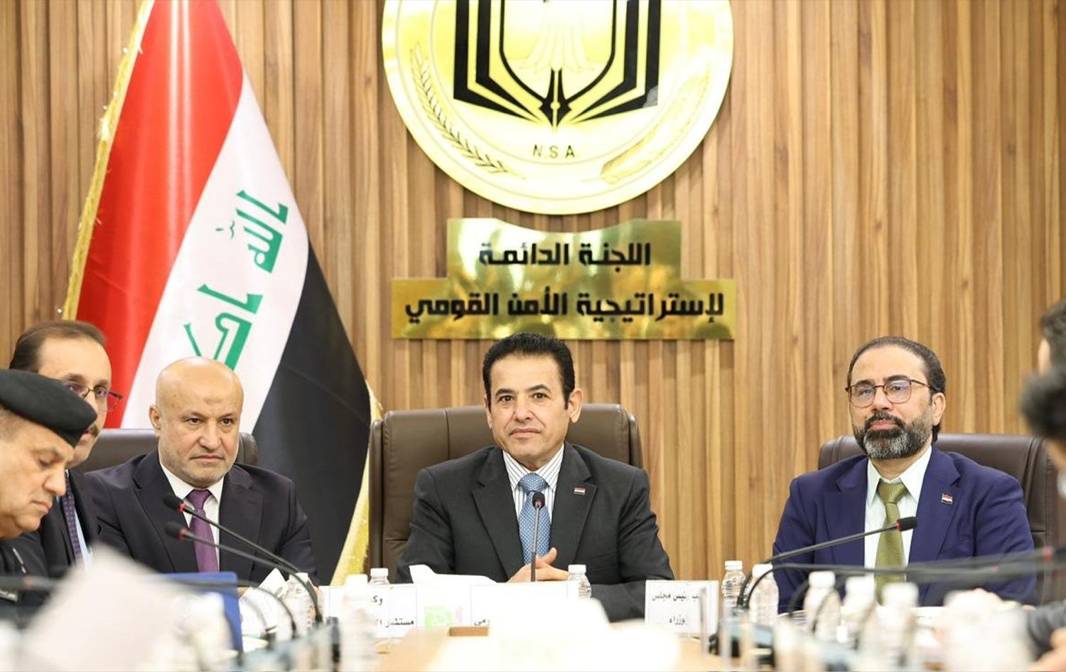 قاسم الأعرجي مستشار الأمن القومي وفريق عمل حوكمة المخاطر