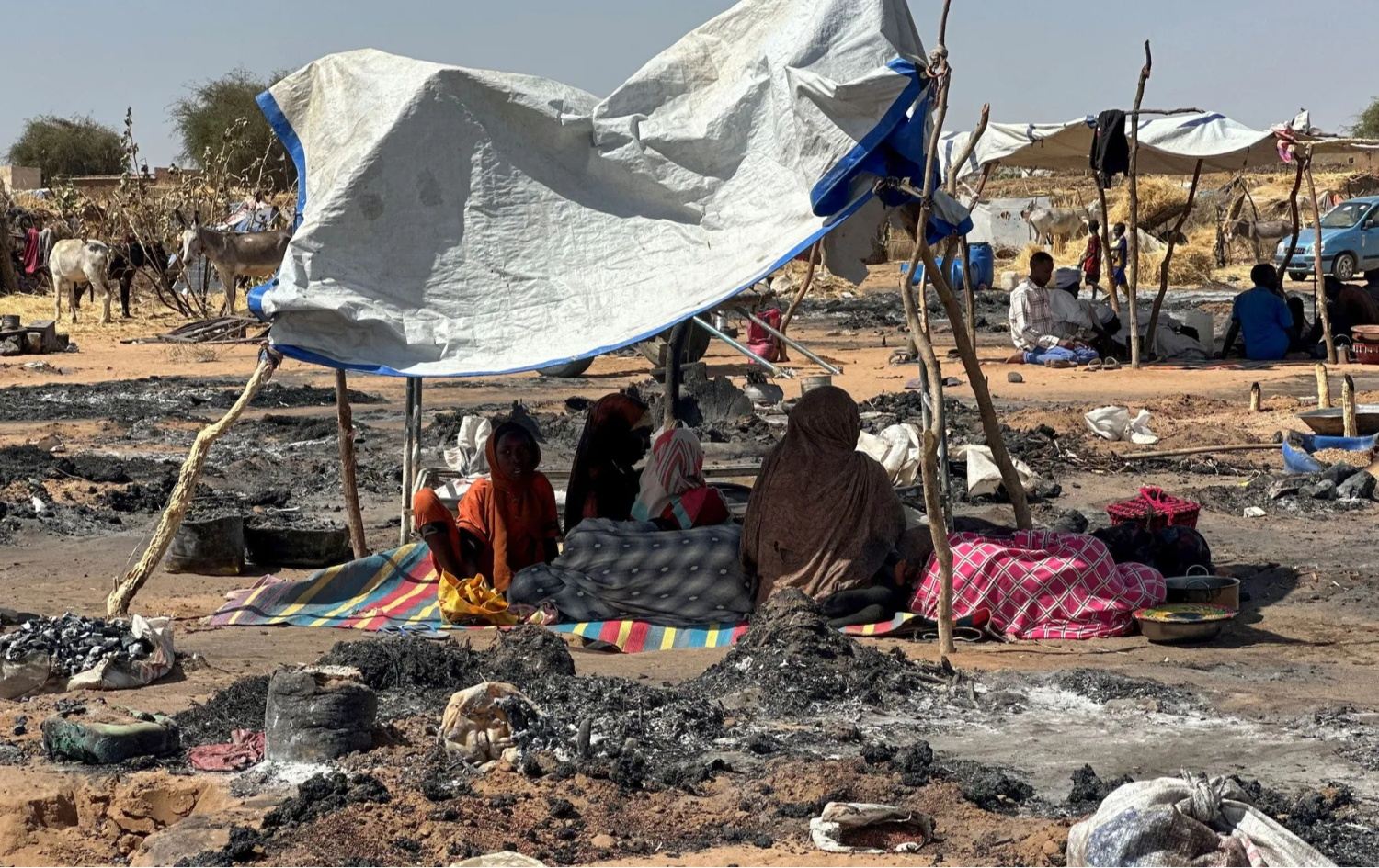 نازحون في السودان
