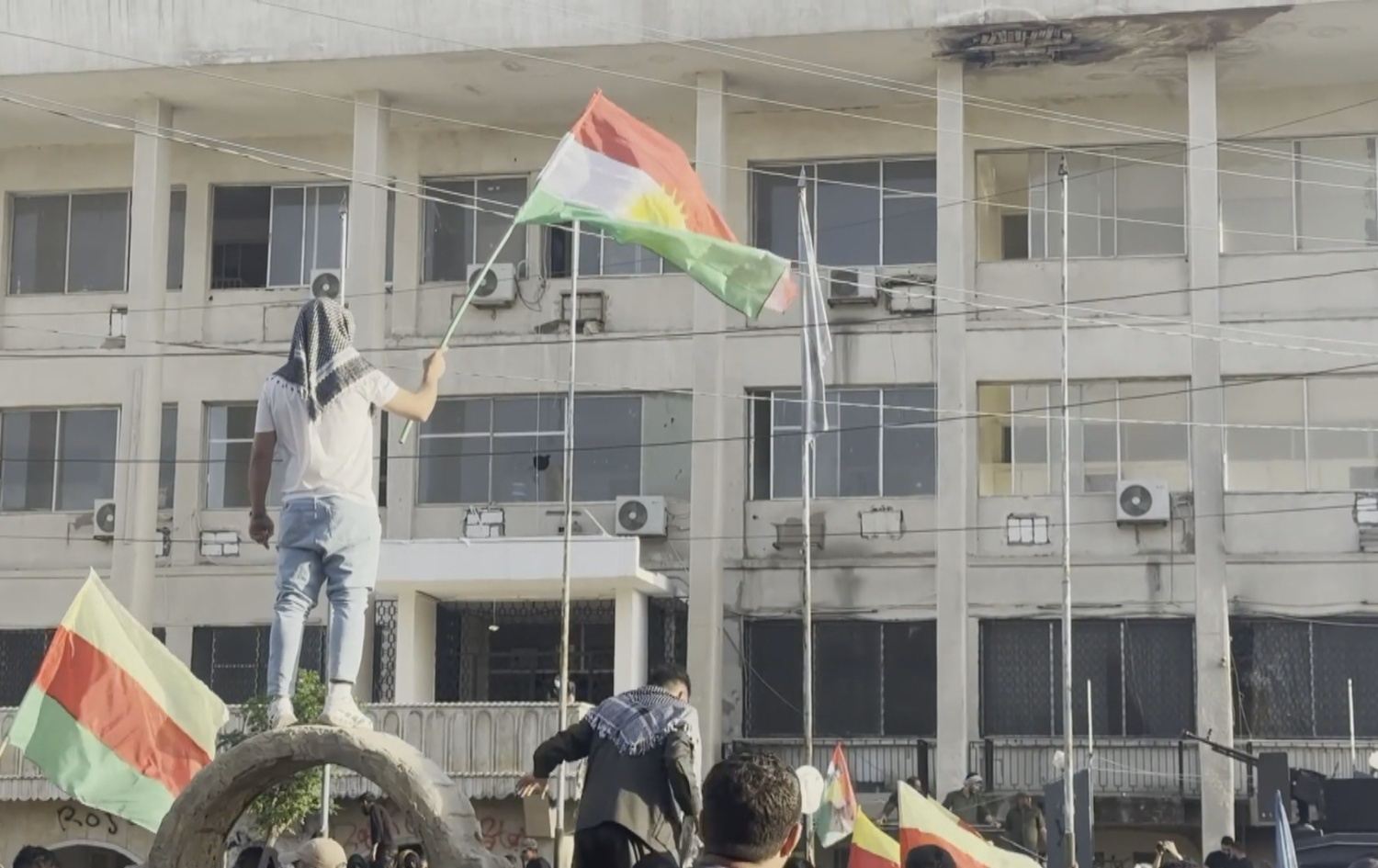 خۆپێشاندان لە حەسەکە بەردەوامە