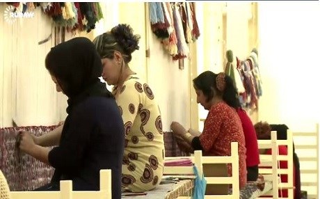 Kürdistan Bölgesi’nde halı dokumacılığı