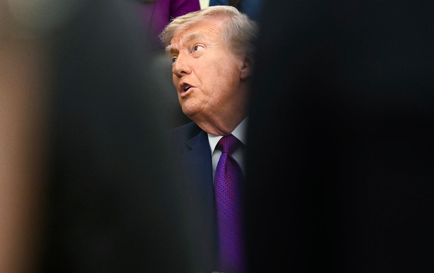 دۆناڵد ترەمپ، سەرۆکی ئەمریکا. وێنە: KENT NISHIMURA / AFP