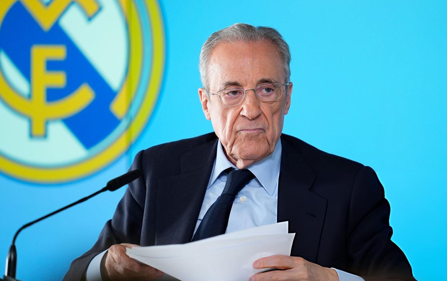 رئيس نادي ريال مدريد الاسباني فلورنتينو بيريز