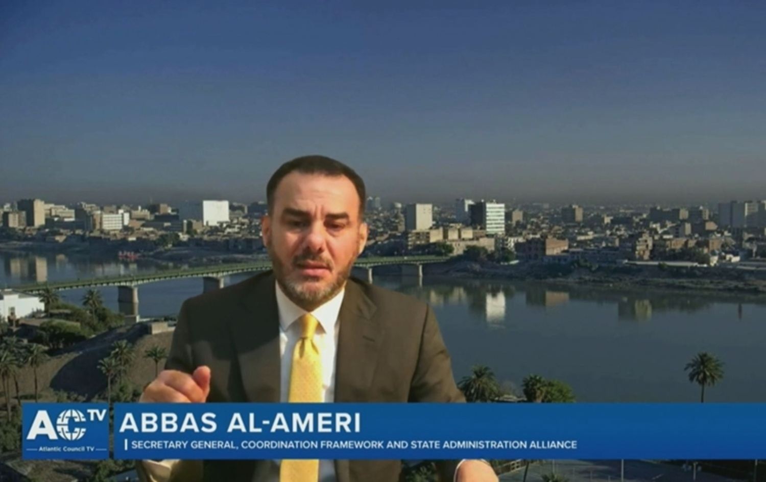 الأمين العام للإطار التنسيقي عباس العامري