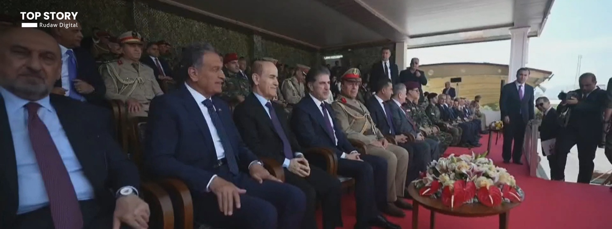بە بەشداریی نێچیرڤان بارزانی ئاهەنگی دەرچوونی خولی پێگەیاندنی کۆلێژی سەربازیی زاخۆ بەڕێوەدەچێت