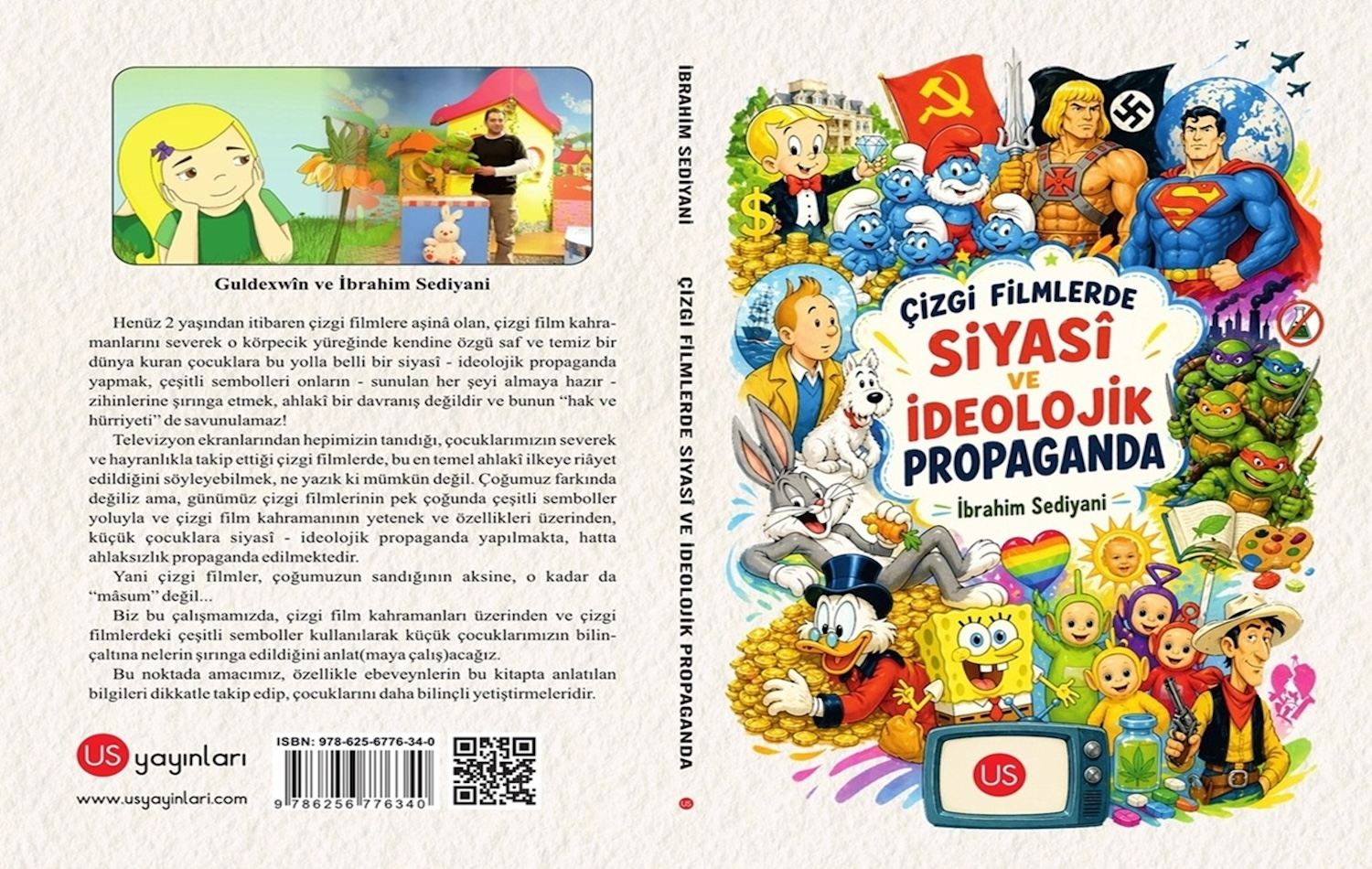 Kitapta, çizgi filmler üzerinden çocuklara verilen mesajlar ve ebeveynlerin dikkat etmesi gereken noktalar ele alınıyor.