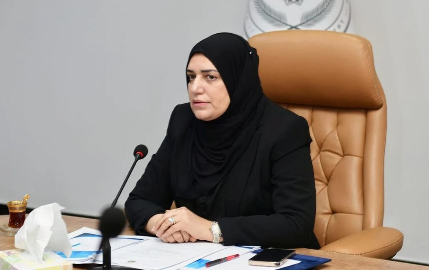 وزيرة المالية العراقية السابقة طيف سامي