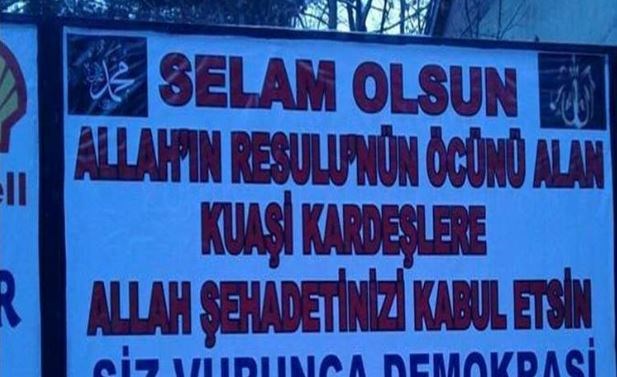 Tatvan’da skandal afiş!