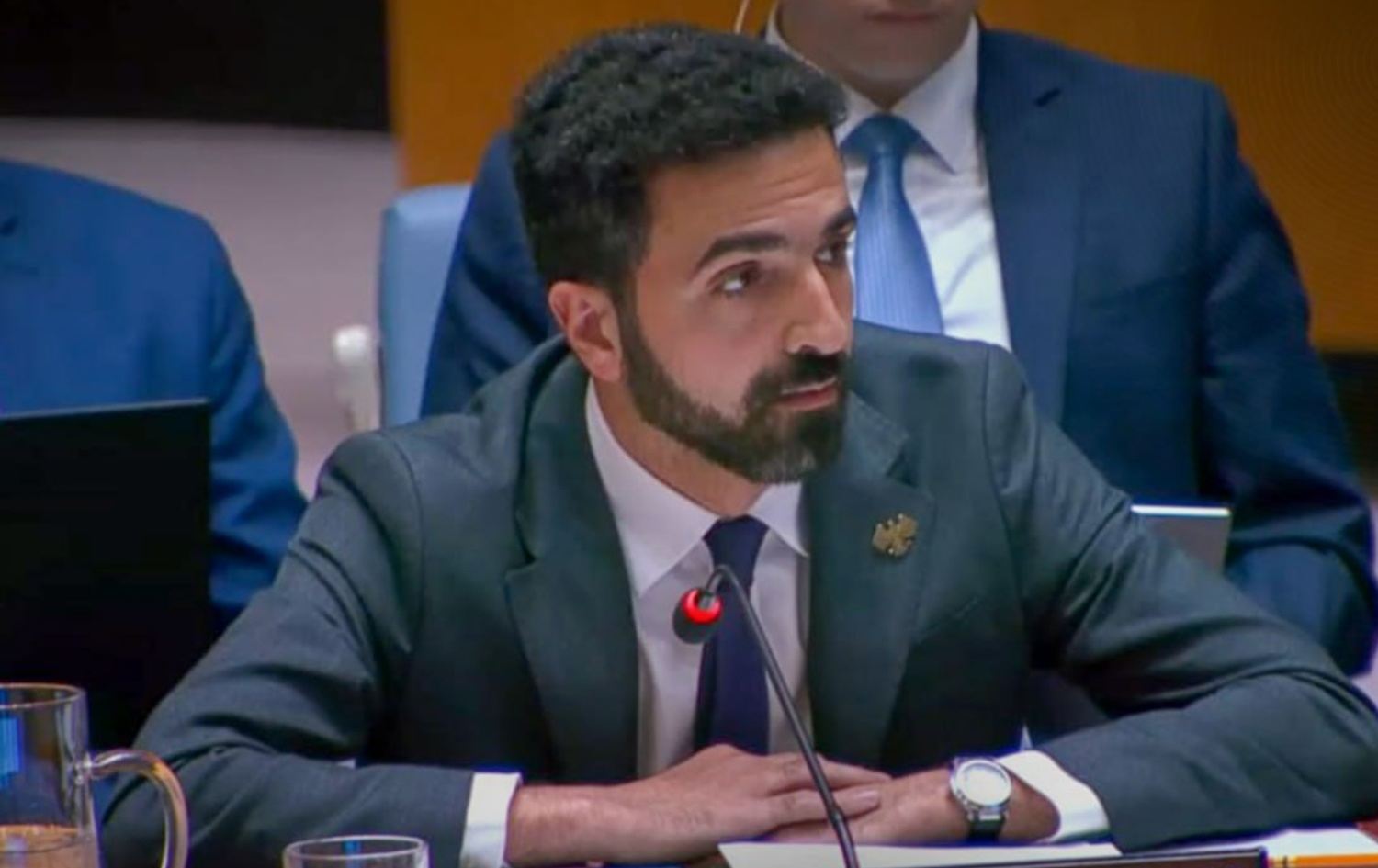 مندوب سوريا الدائم لدى الأمم المتحدة، إبراهيم علبي