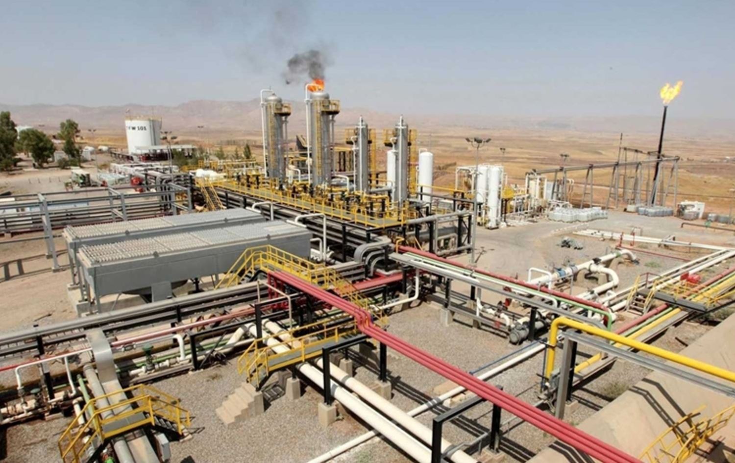 کێڵگەی گازی کۆرمۆر. وێنە: ئەرشیڤ