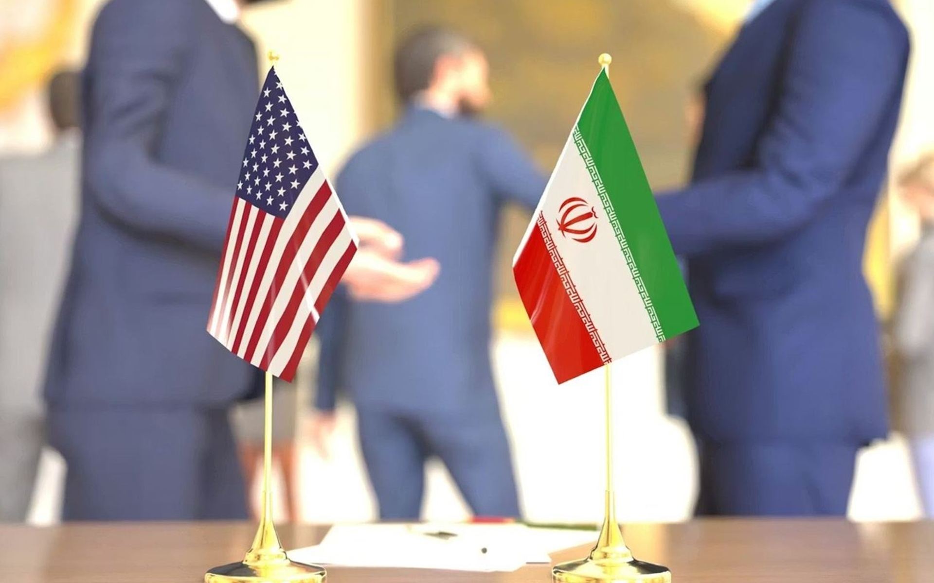 ئاڵای ئێران و ئەمریکا