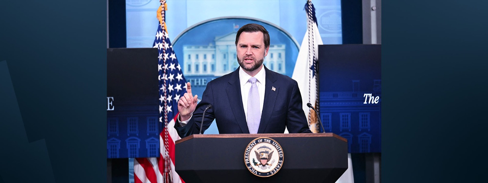 US Vice President JD Vance speaks during a press conference in the White House in Washington, on May 19, 2026. Photo: AFP