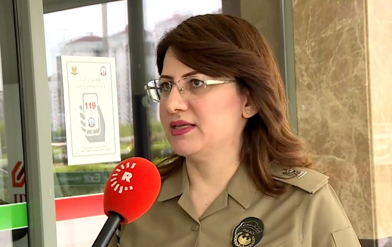 راز فریا، بەڕێوەبەری بەشی هۆشیاری لە بەڕێوەبەرایەتیی رووبەڕووبوونەوەی تووندوتیژی دژی ژنان لە سلێمانی