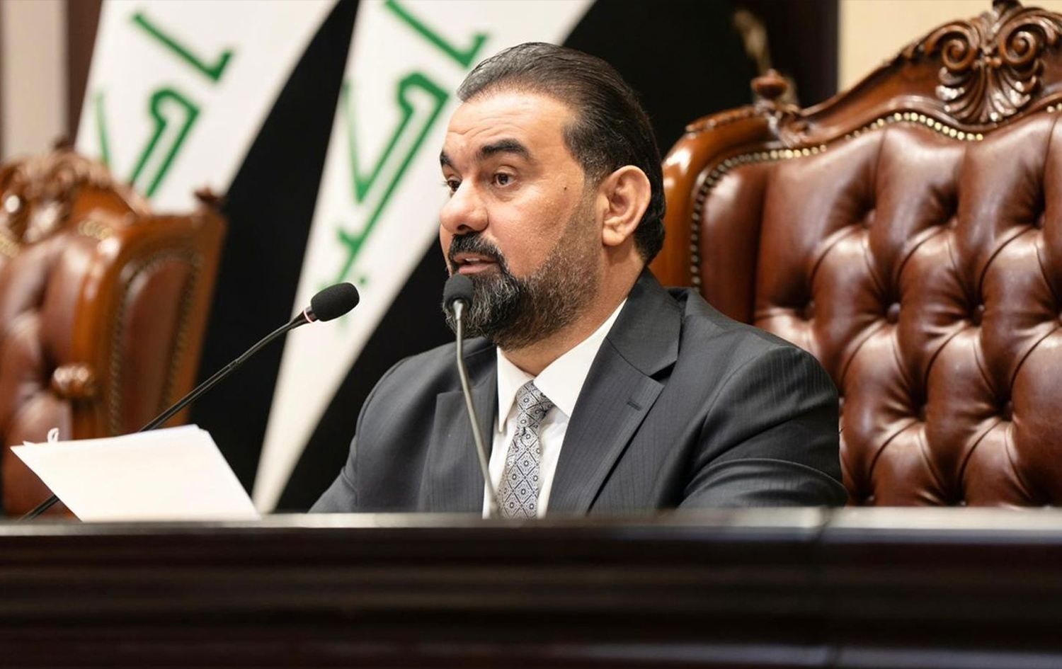 هيبت الحلبوسي: لن نسمح باستخدام أراضي العراق للاعتداء على السعودية والإمارات
