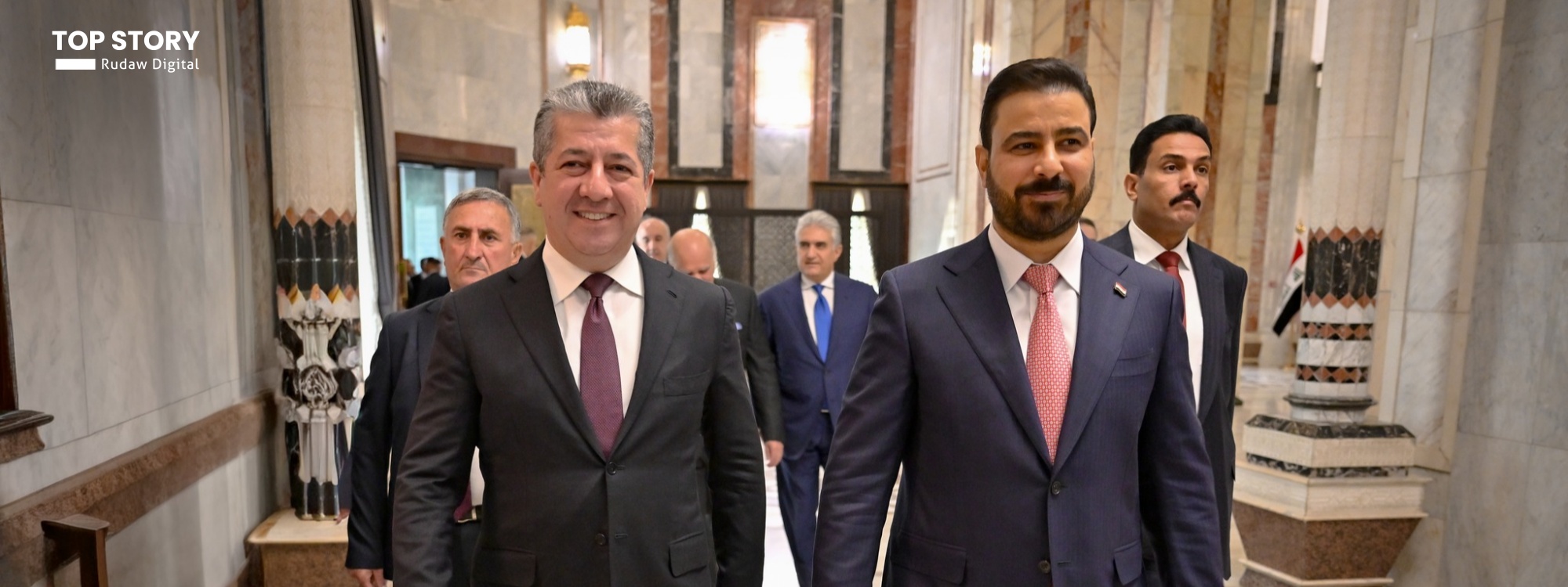 مەسرور بارزانی: سەرۆکوەزیرانی عێراق گوتی مووچە نابێت تێکەڵی بابەتەکانی دیکە بکرێت