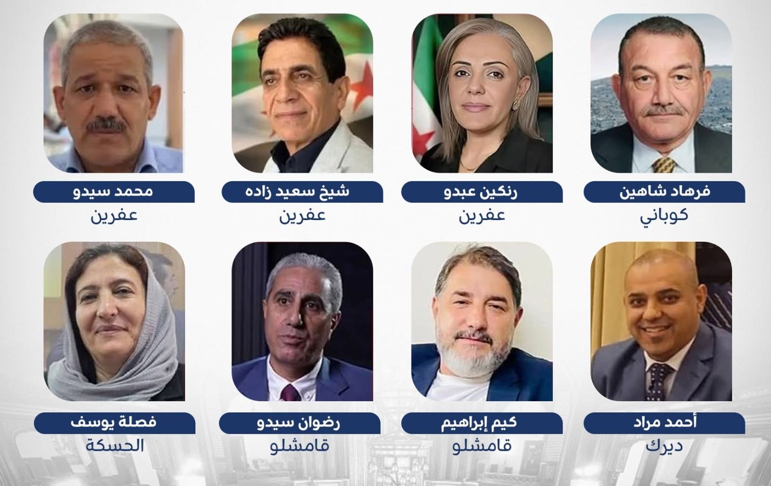 الكورد يحوزون 8 مقاعد في البرلمان السوري