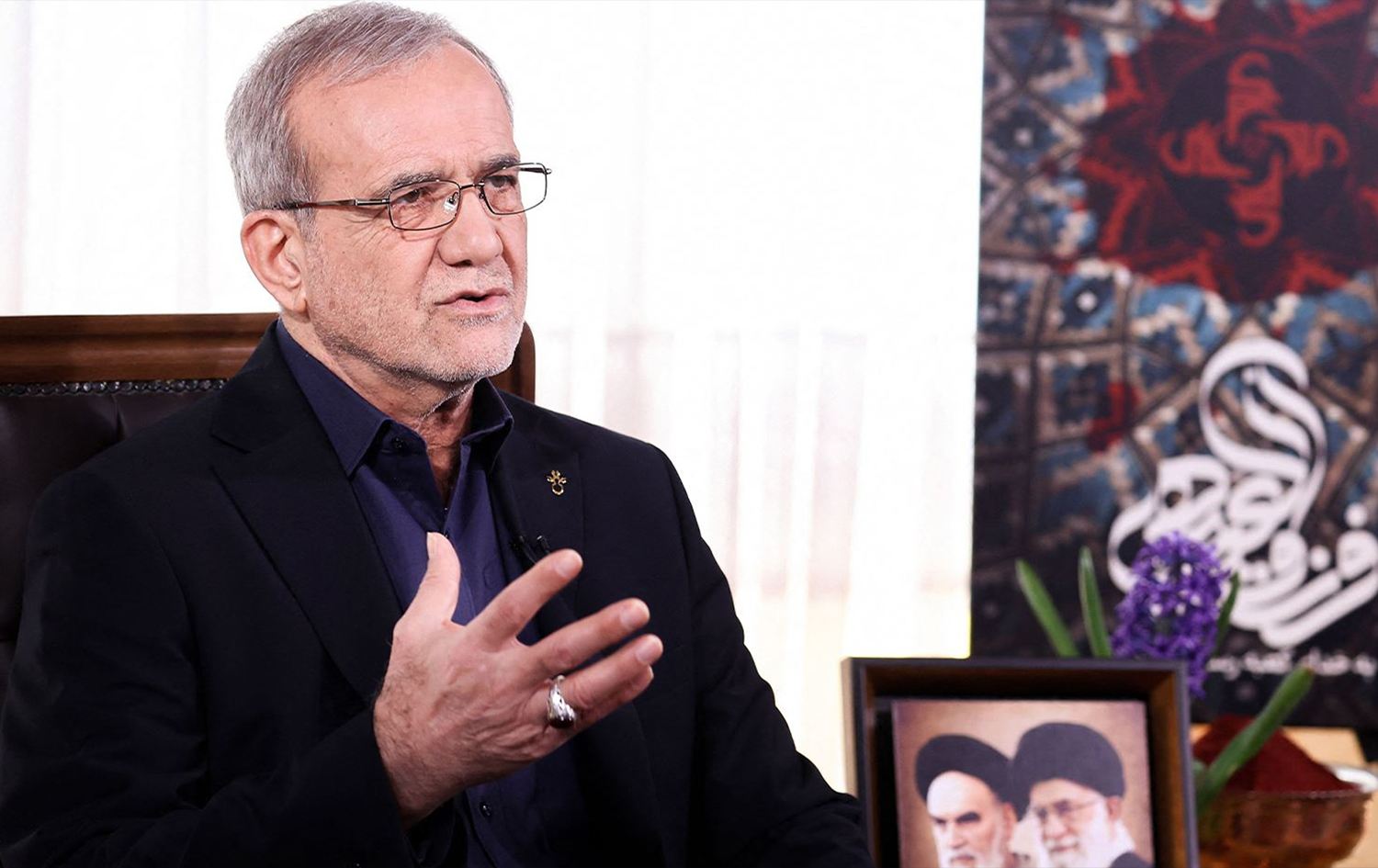 مسعود بزيشكيان الرئيس الإيراني
